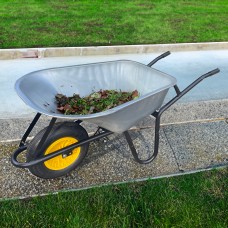Neo 120L Large Heavy Duty Solid Wheelbarrow Wheel Barrow